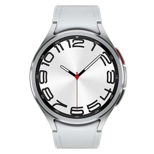 Περισσότερες πληροφορίες για "Samsung Galaxy Watch6 Classic SM-R960NZSAPHE (47mm/Ασημί/Ανοξείδωτο ατσάλι)"