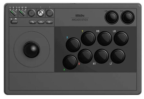 Περισσότερες πληροφορίες για "8Bitdo Arcade Stick (Μαύρο/Ενσύρματo & Ασύρματo)"