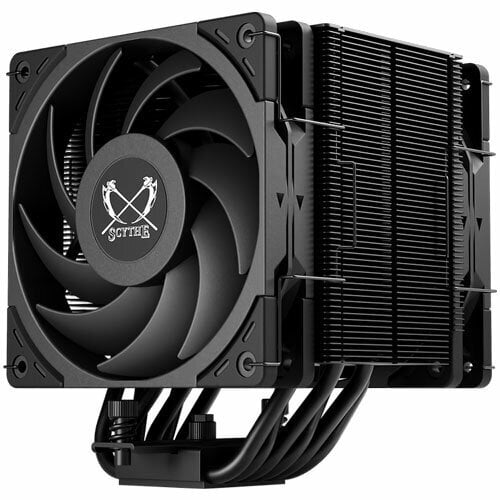 Περισσότερες πληροφορίες για "Scythe Mugen 6 Dual Fan Black Edition (12 cm/Μαύρο)"