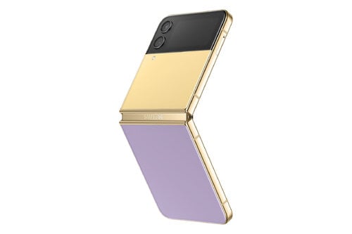 Περισσότερες πληροφορίες για "Samsung Galaxy Z Flip4 Bespoke Edition (Χρυσό, Πορφυρό/256 GB)"