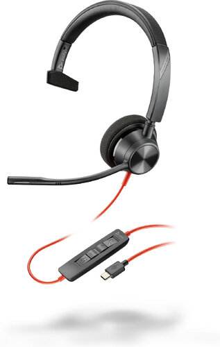 Περισσότερες πληροφορίες για "POLY Μονοφωνικά ακουστικά Blackwire 3310 USB-C +Προσαρμογέας USB-C/A (Μαύρο/Ενσύρματα)"