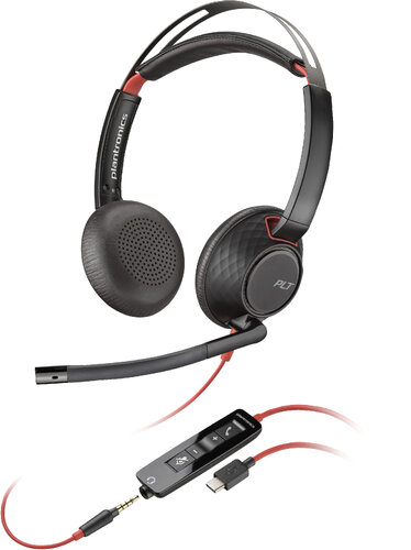 Περισσότερες πληροφορίες για "POLY Στερεοφωνικά ακουστικά Blackwire 5220 USB-C + βύσμα 3 (Μαύρο/Ενσύρματα)"