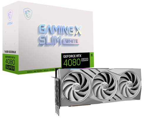 Περισσότερες πληροφορίες για "MSI GeForce RTX 4080 SUPER 16G GAMING X SLIM WHITE"