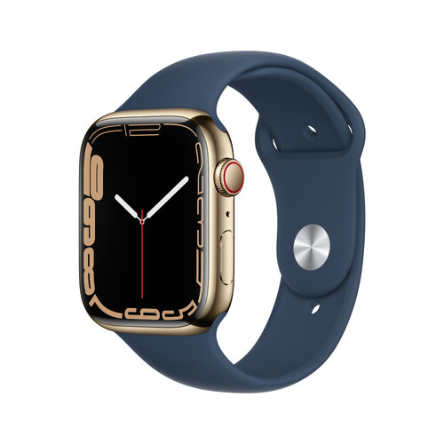 Περισσότερες πληροφορίες για "Apple Watch Series 7 (45mm/LTE/Χρυσός (Χρυσό)/Ανοξείδωτο ατσάλι)"