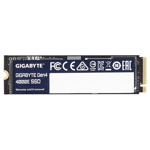 Περισσότερες πληροφορίες για "GIGABYTE Gen4 4000E (1 TB GB/PCI Express 4.0)"