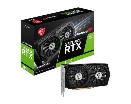 Περισσότερες πληροφορίες για "MSI GAMING GeForce RTX 3050 X 6G"