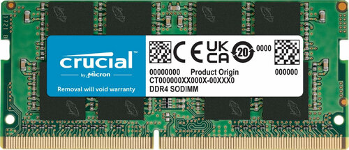 Περισσότερες πληροφορίες για "Crucial CB8GS3200 (8 GB/DDR4/3200MHz)"