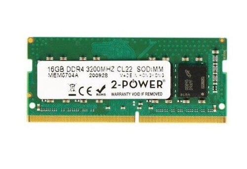Περισσότερες πληροφορίες για "2-Power 2P-4F2L5AV (16 GB/DDR4/3200MHz)"