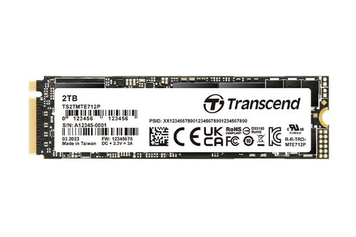 Περισσότερες πληροφορίες για "Transcend MTE712P (2 TB GB/PCI Express 4.0)"