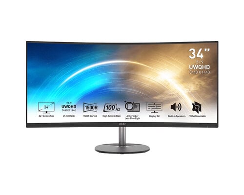 Περισσότερες πληροφορίες για "MSI PRO MP341CQDE (34"/UltraWide Quad HD)"