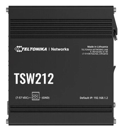 Περισσότερες πληροφορίες για "Teltonika TSW212"