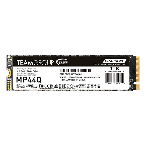 Περισσότερες πληροφορίες για "Team Group MP44Q (2 TB GB/PCI Express 4.0)"