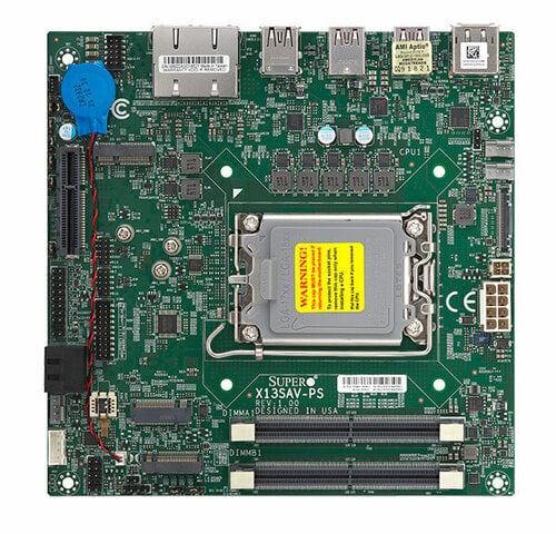 Περισσότερες πληροφορίες για "Supermicro MBD-X13SAV-PS"