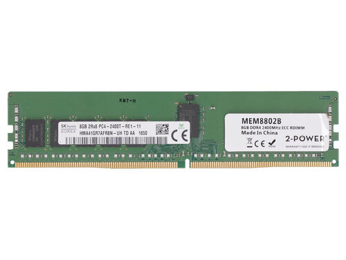 Περισσότερες πληροφορίες για "2-Power 2P- T9V39AA (8 GB/DDR4/2400MHz)"