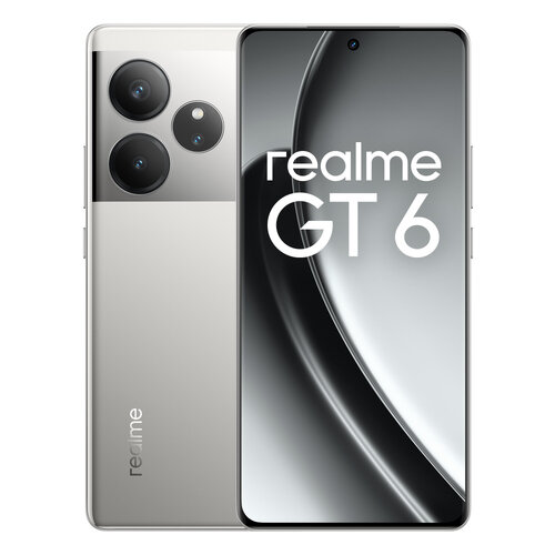 Περισσότερες πληροφορίες για "realme GT 6 (Ασημί/512 GB)"