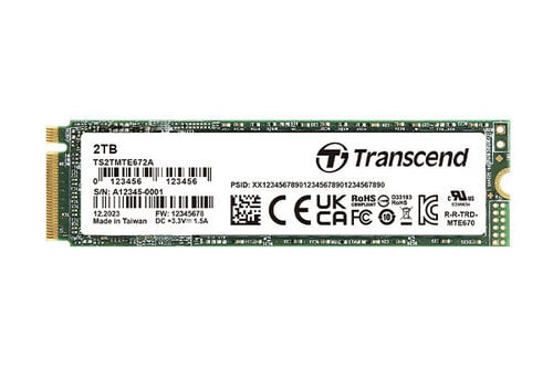 Περισσότερες πληροφορίες για "Transcend MTE672A (2 TB GB/PCI Express 3.1)"