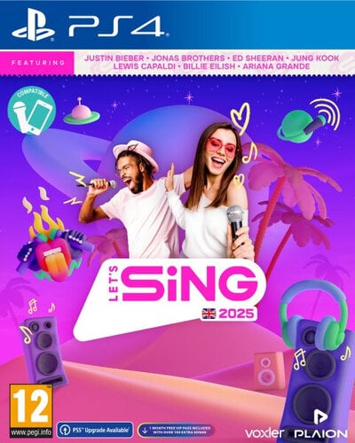Περισσότερες πληροφορίες για "Let's Sing 2025 (PlayStation 4)"