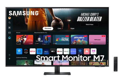 Περισσότερες πληροφορίες για "Samsung Smart Monitor M7 M70D (43"/4K Ultra HD)"