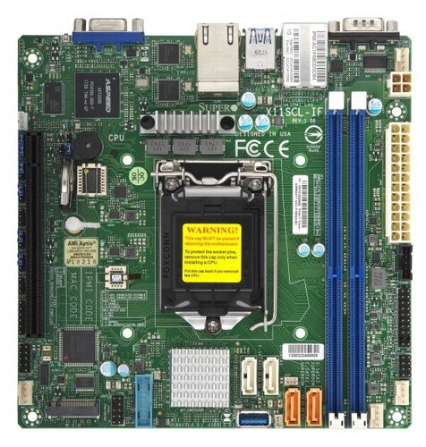 Περισσότερες πληροφορίες για "Supermicro MBD-X11SCL-IF-B"