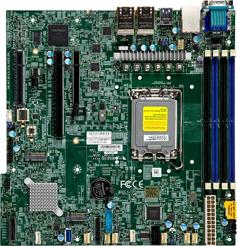 Περισσότερες πληροφορίες για "Supermicro MBD-X13SCH-LN4F"