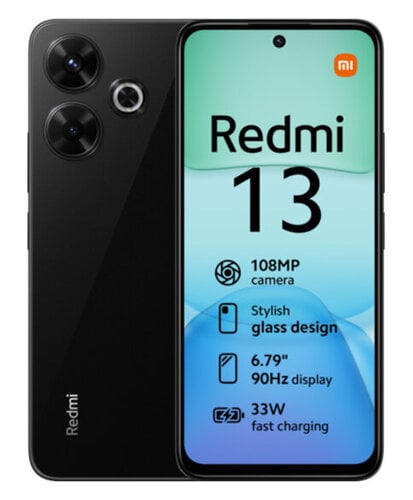 Περισσότερες πληροφορίες για "Xiaomi Redmi 13 (Μαύρο/128 GB)"