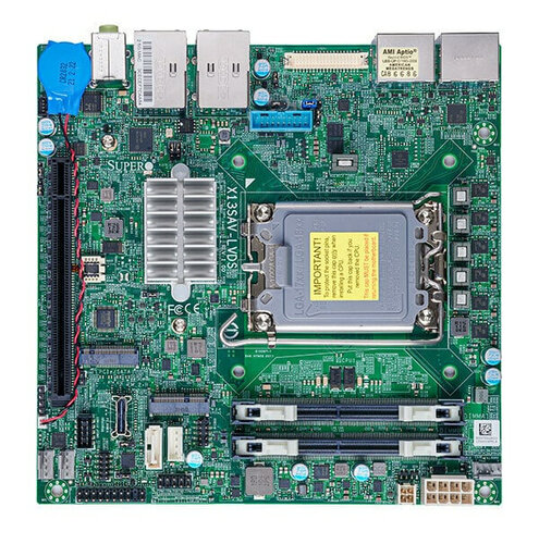 Περισσότερες πληροφορίες για "Supermicro MBD-X13SAV-LVDS"