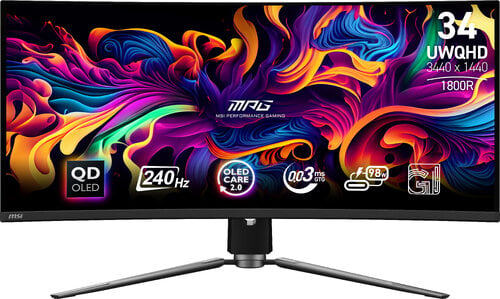 Περισσότερες πληροφορίες για "MSI MPG 341CQPX QD-OLED (34"/UltraWide Quad HD)"