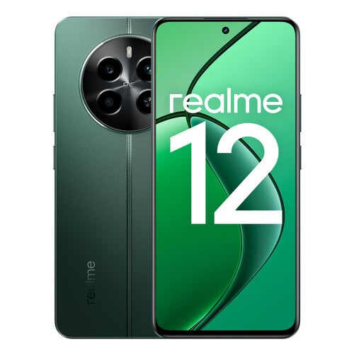 Περισσότερες πληροφορίες για "realme 12 4G (Πράσινο/512 GB)"