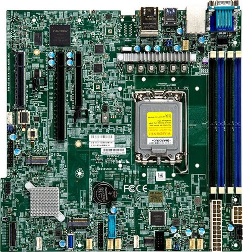 Περισσότερες πληροφορίες για "Supermicro MBD-X13SCH-F"