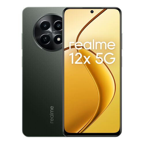 Περισσότερες πληροφορίες για "realme 12x (Μαύρο/256 GB)"