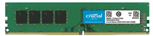 Περισσότερες πληροφορίες για "Crucial CB16GU3200 (8 GB/DDR4)"