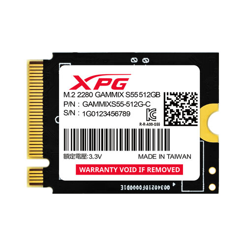 Περισσότερες πληροφορίες για "ADATA SGAMMIXS55-512G-C (512 GB/PCI Express 4.0)"