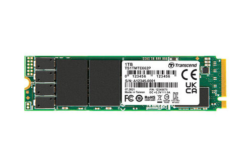 Περισσότερες πληροφορίες για "Transcend MTE662P (1 TB GB/PCI Express 3.1)"