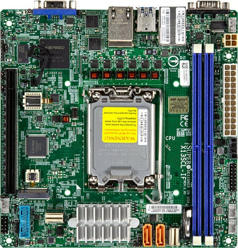 Περισσότερες πληροφορίες για "Supermicro MBD-X13SCL-IF"