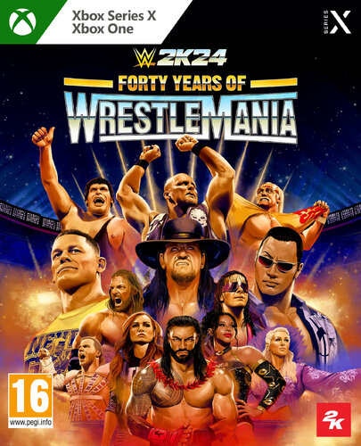 Περισσότερες πληροφορίες για "WWE 2K24 Forty Years of WrestleMania Edition ( (Xbox One/One S/Series X/S)"