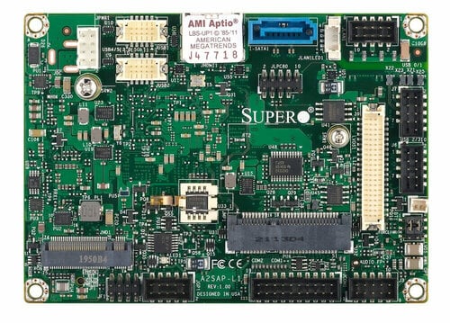 Περισσότερες πληροφορίες για "Supermicro MBD-A2SAP-L1"