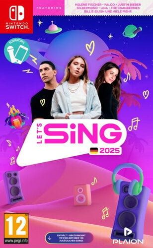 Περισσότερες πληροφορίες για "Let's Sing 2025 (Nintendo Switch)"