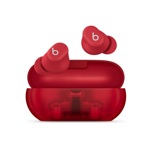 Περισσότερες πληροφορίες για "Apple Beats Solo Buds - True Wireless Earbuds Transparent Red (Κόκκινο, Διαφανής)"