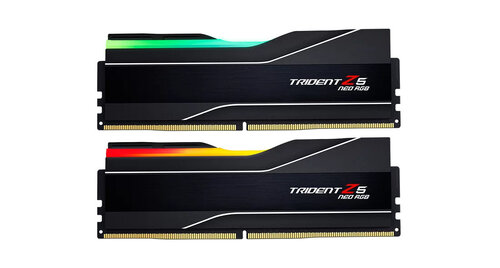 Περισσότερες πληροφορίες για "G.Skill Trident Z5 Neo RGB F5-8000J3848H16GX2-TZ5NR (32 GB/DDR5/8000MHz)"