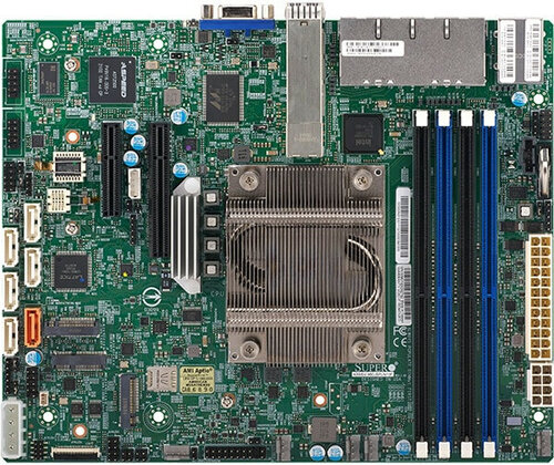 Περισσότερες πληροφορίες για "Supermicro MBD-A3SSV-8C-SPLN10F"