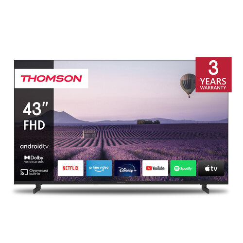 Περισσότερες πληροφορίες για "Thomson Android TV 43'' FHD"