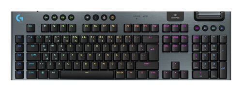 Περισσότερες πληροφορίες για "Logitech G G915 X LIGHTSPEED (Μαύρο/USB + RF Wireless + Bluetooth/LED)"