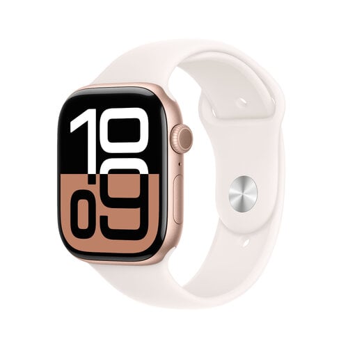 Περισσότερες πληροφορίες για "Apple Watch Series 10 (46mm/Ροζ χρυσό/Αλουμίνιο)"