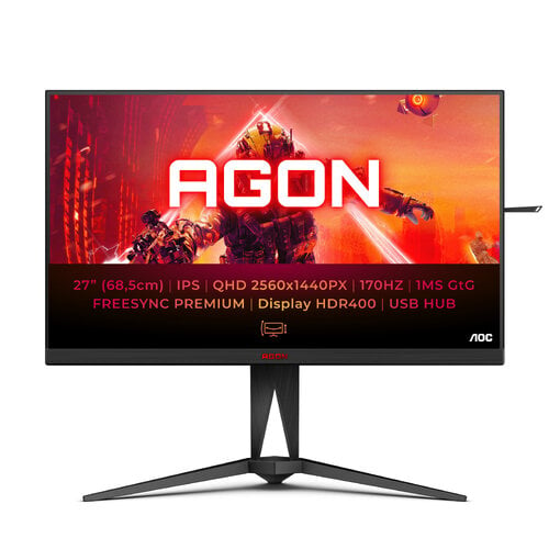 Περισσότερες πληροφορίες για "AOC AGON AG275QXE (27"/Quad HD)"