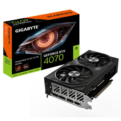 Περισσότερες πληροφορίες για "GIGABYTE GeForce RTX 4070 WINDFORCE 2X OC V2 12G"