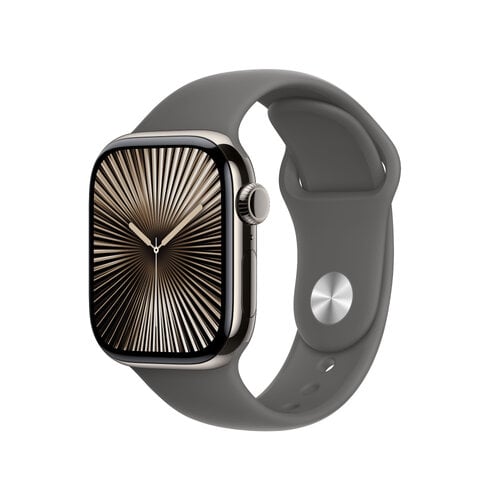 Περισσότερες πληροφορίες για "Apple Watch Series 10 (42mm/LTE/Τιτάνιο/Τιτάνιο)"