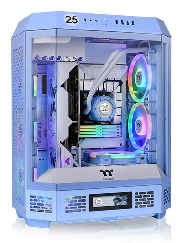 Περισσότερες πληροφορίες για "Thermaltake The Tower 600 Hydrangea Blue (Midi Tower/Μπλε)"