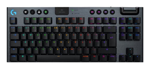 Περισσότερες πληροφορίες για "Logitech G G915 X LIGHTSPEED TKL (Μαύρο/USB + RF Wireless + Bluetooth/RGB LED)"