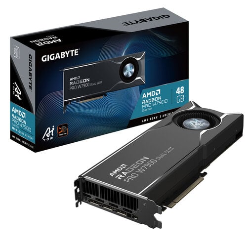 Περισσότερες πληροφορίες για "GIGABYTE Radeon PRO W7900 Dual Slot AI TOP 48G"