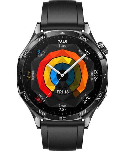 Περισσότερες πληροφορίες για "Huawei WATCH 5 (46mm/Μαύρο/Ανοξείδωτο ατσάλι)"